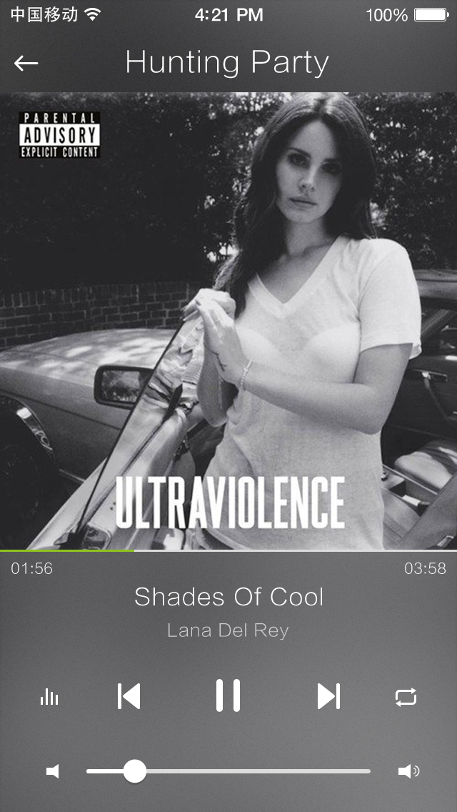 背景音乐播放器应用